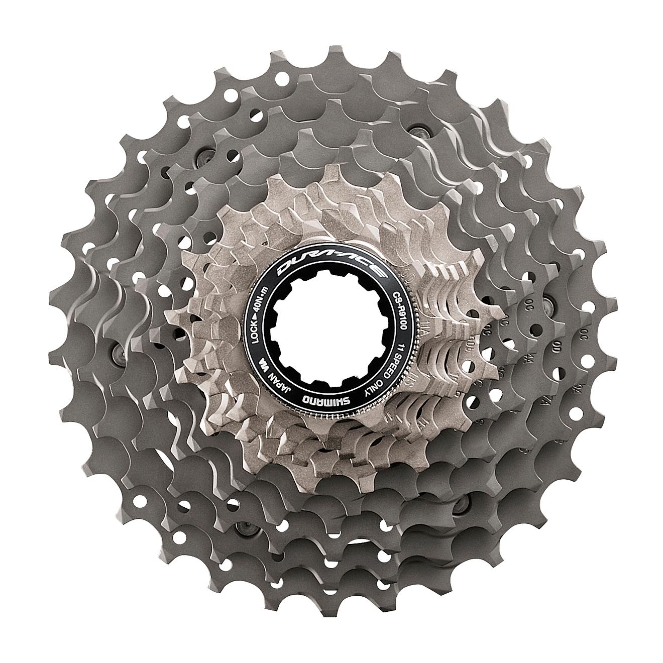 Shimano Argent Cassette Dura-Ace Cs-R9100 11 Vit (11-30) Silver