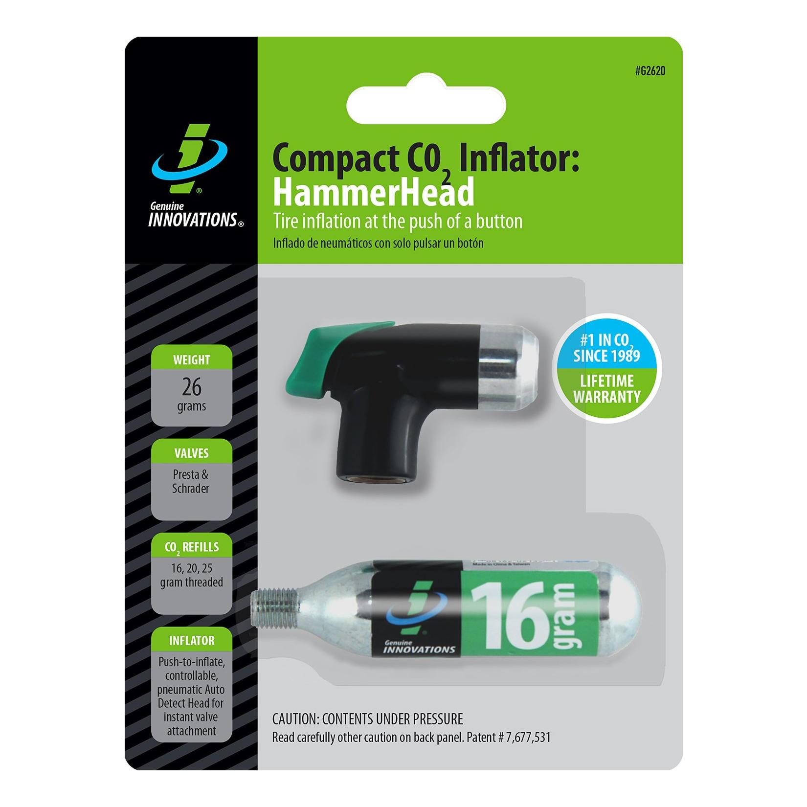 Innovations HammerHead Push Button Mini + Cartouche 16gr Noir 