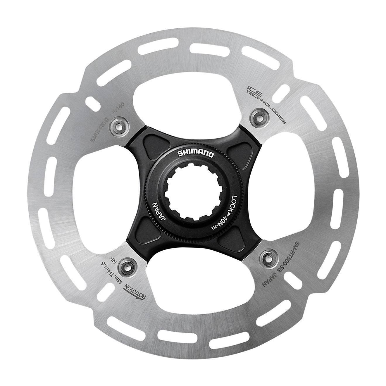 Shimano Disque Centerlock 140mm 105 SM-RT500 Ice-Tech - Argent | LEPAPE