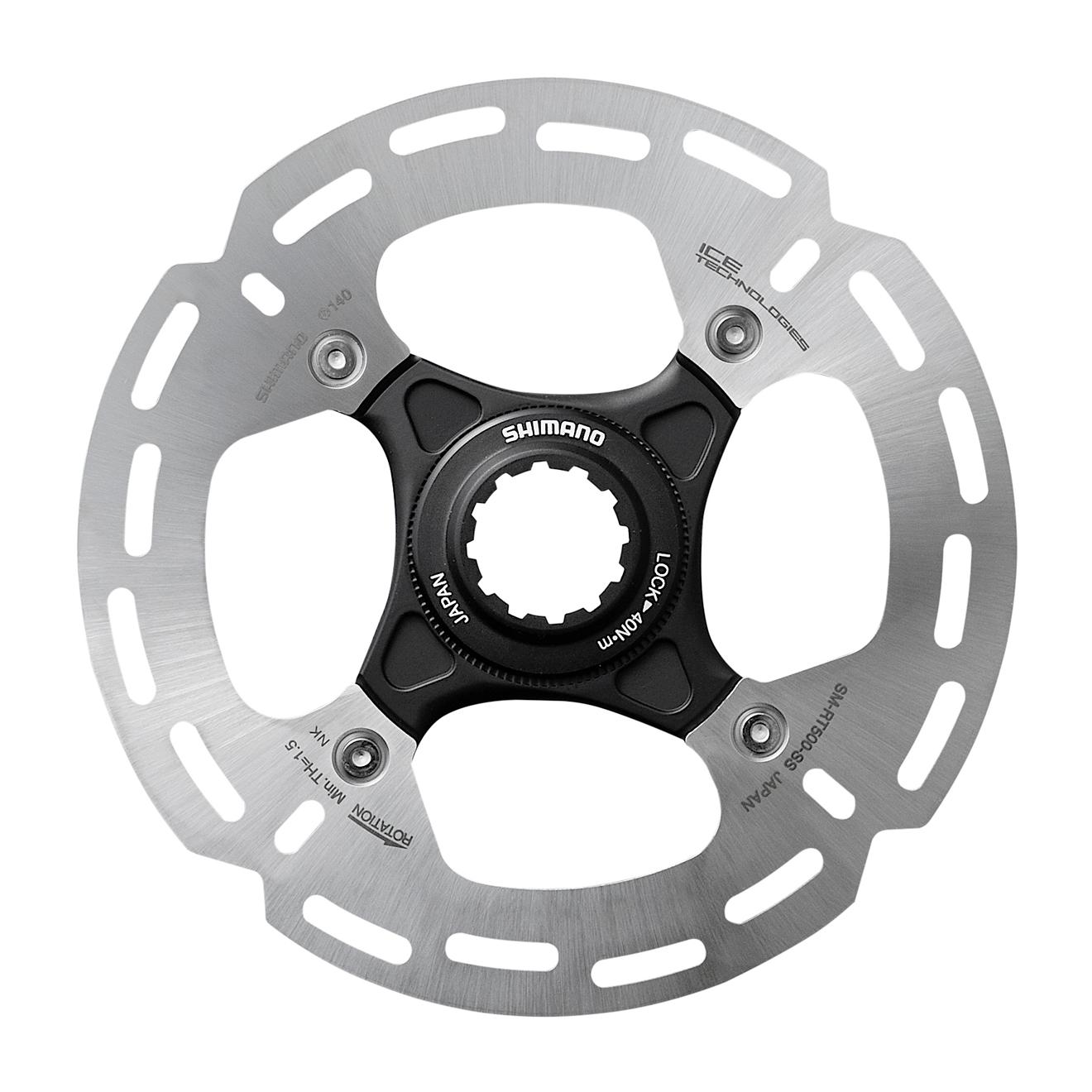 Shimano Disque Centerlock 140mm 105 SM-RT500 Ice-Tech Argent 