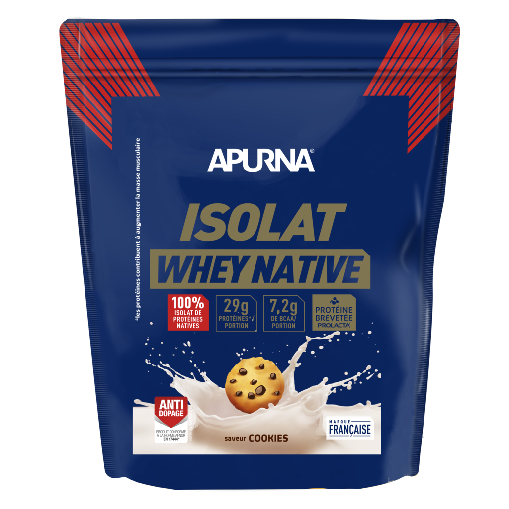 Apurna Unisex Bleu Nutrition Protéinée Saveur Cookie Et Cream Isolat Native - Image 3