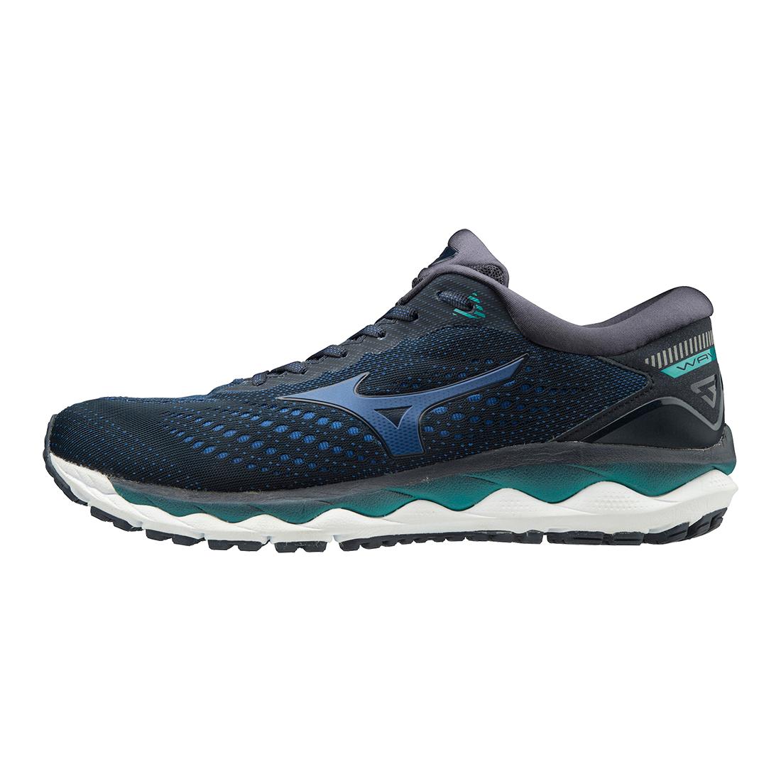 Mizuno Wave Sky 3 Bleu foncé 42 