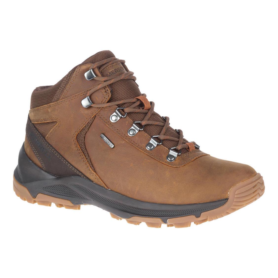 Merrell Erie Mid Ltr Wp Marron 44.5 
