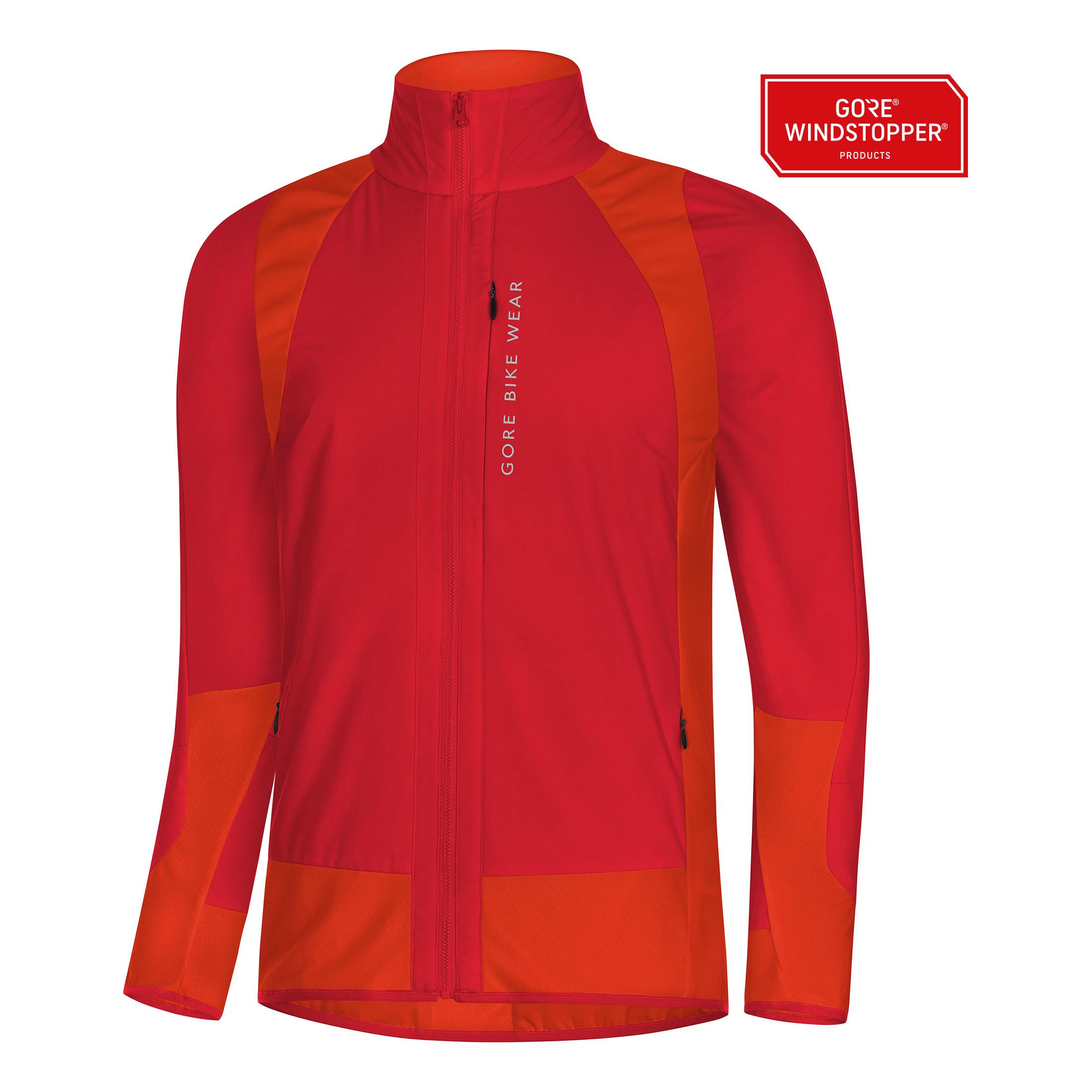 Gore Wear Veste Power Trail Windstopper Insulated Part Rouge M 