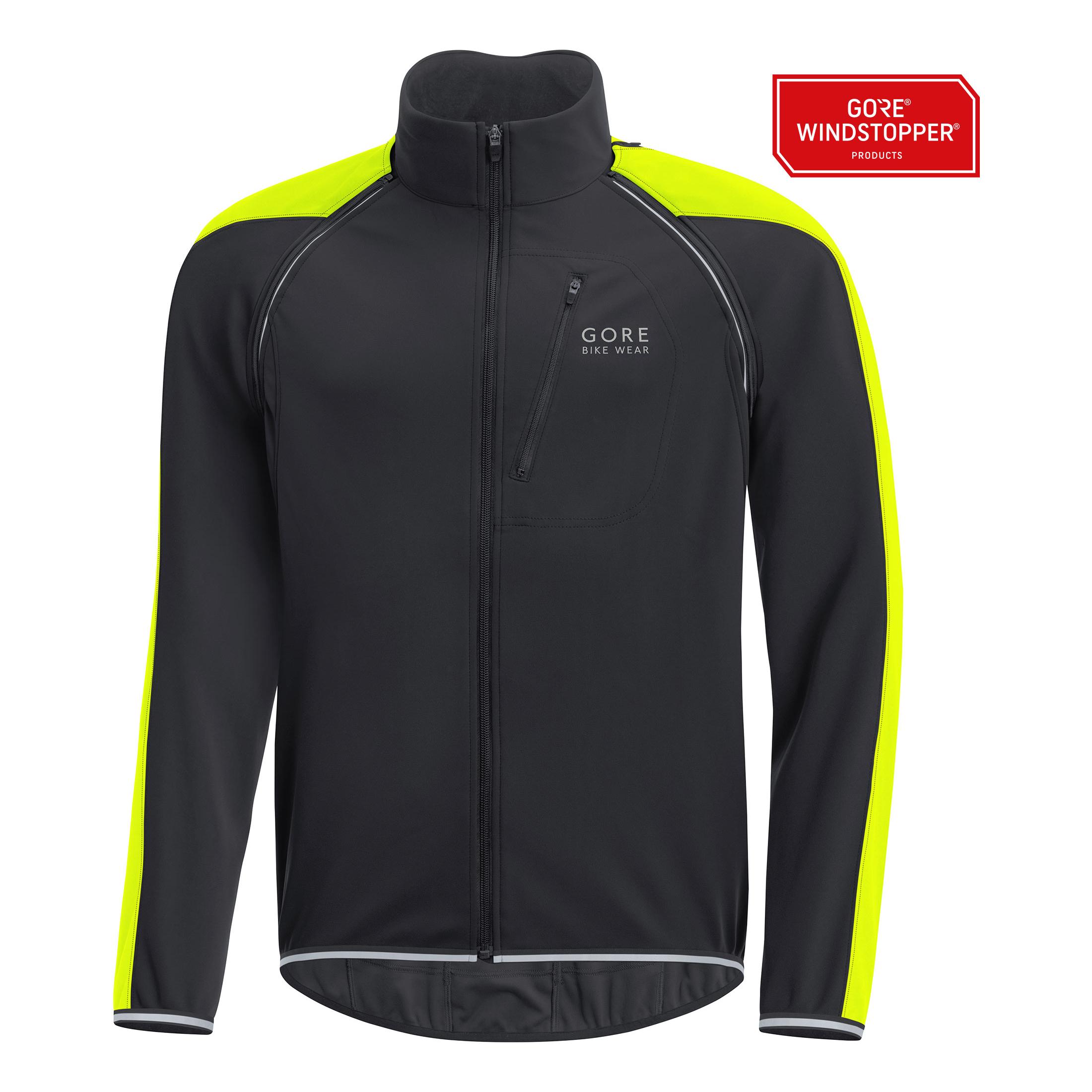 Gore Wear Veste Phantom Plus Windstopper Noir S 
