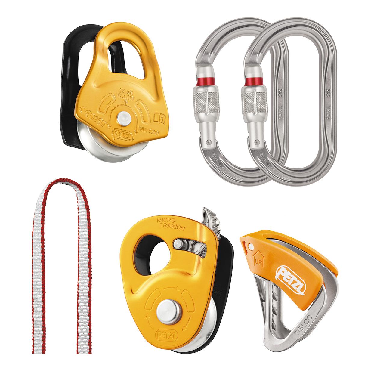 Petzl Crevasse Rescue Kit Doré 