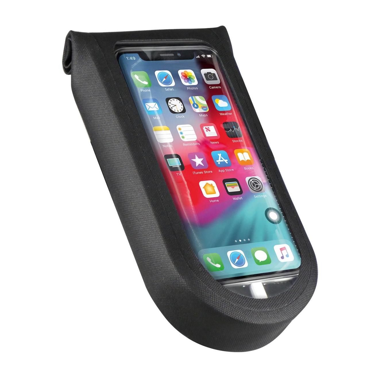 Klickfix Housse téléphone Duratex S Noir 