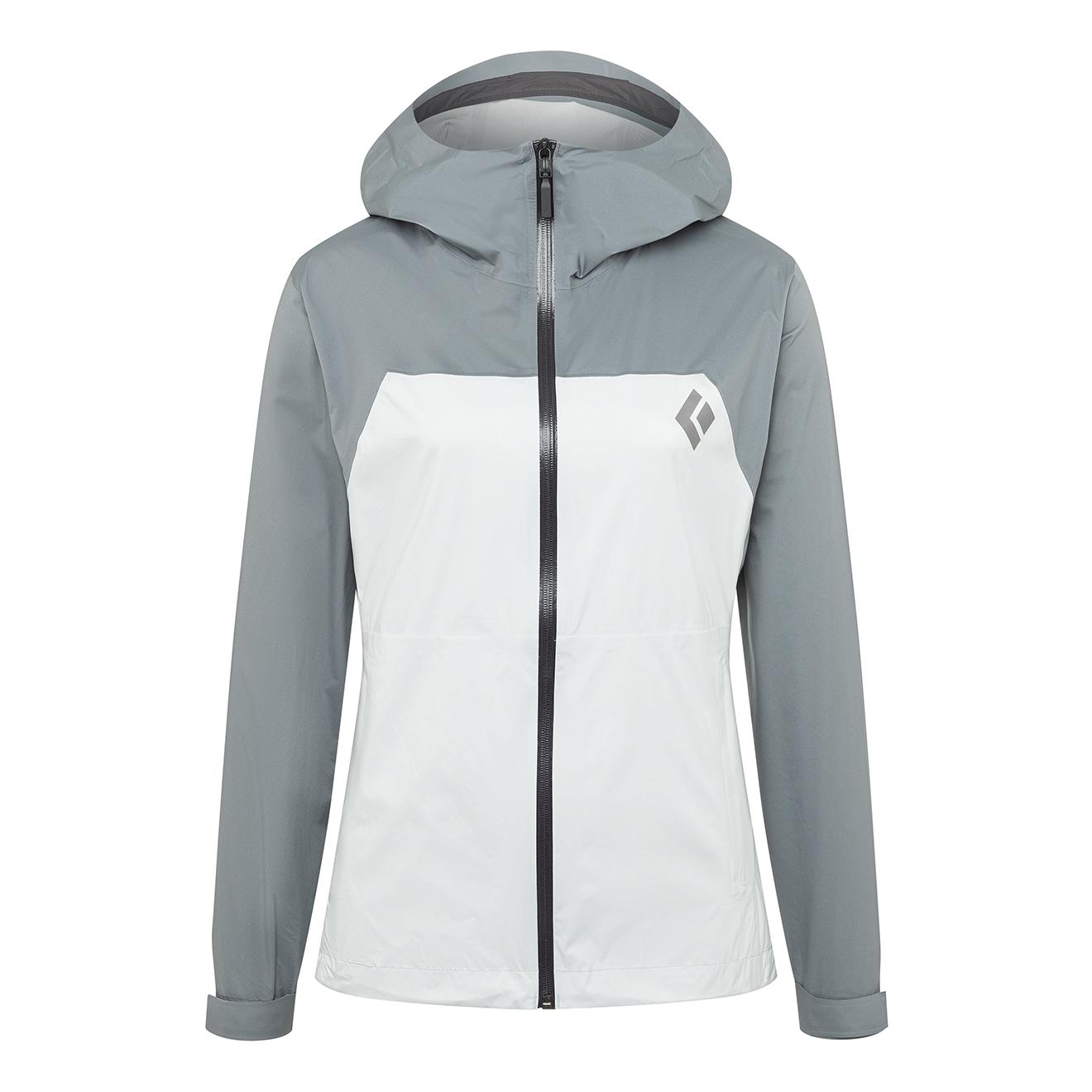 Black Diamond Stormline Stretch Rain Shell Blanc XS 