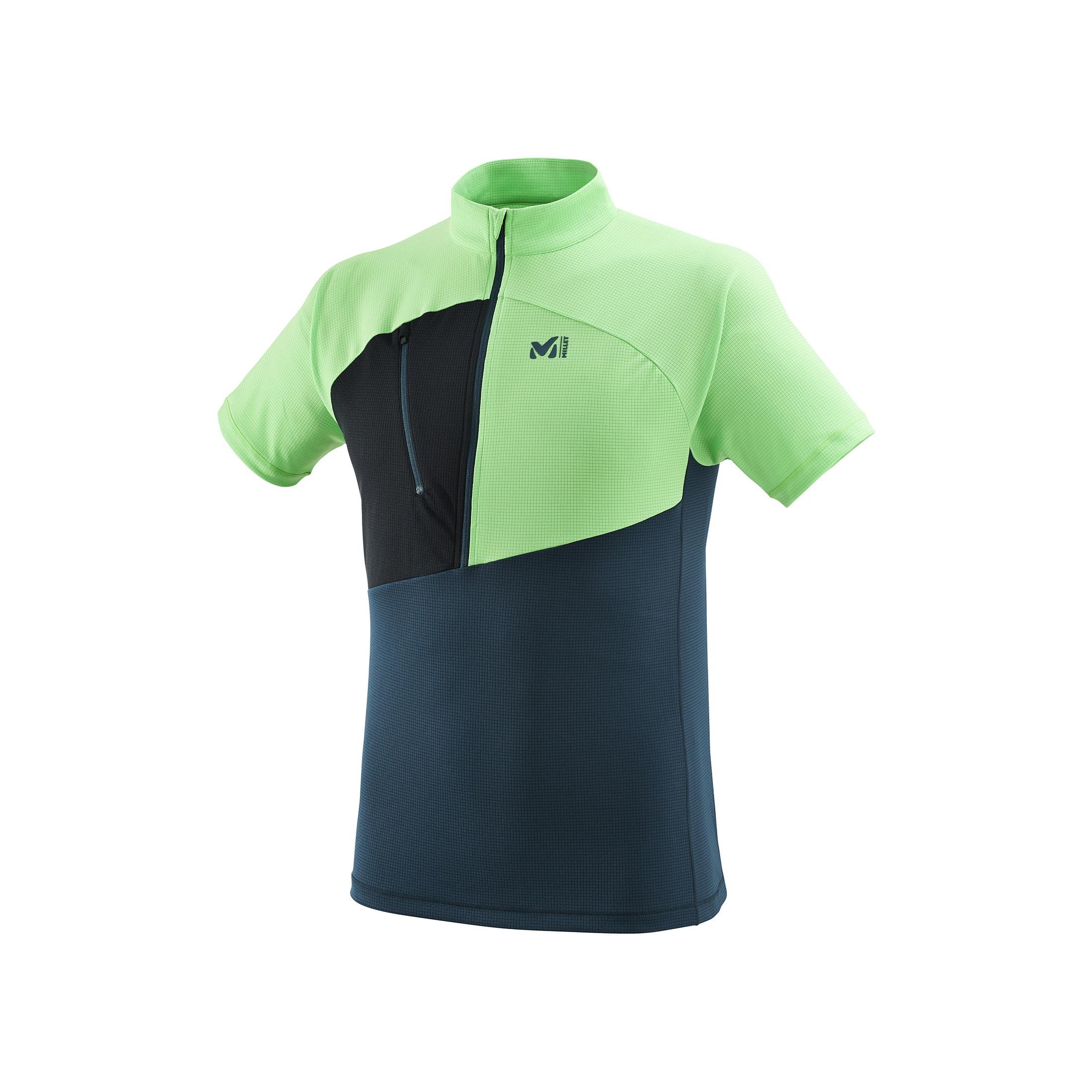Millet Elevation Zip Short Sleeve Vert S 
