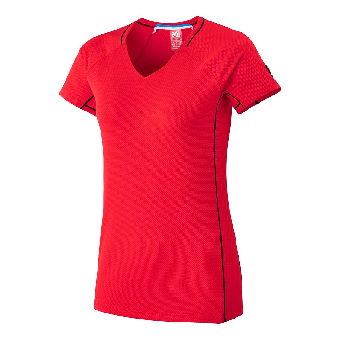 Millet Trilogy Delta T-Shirt Short Sleeves Rouge XS 