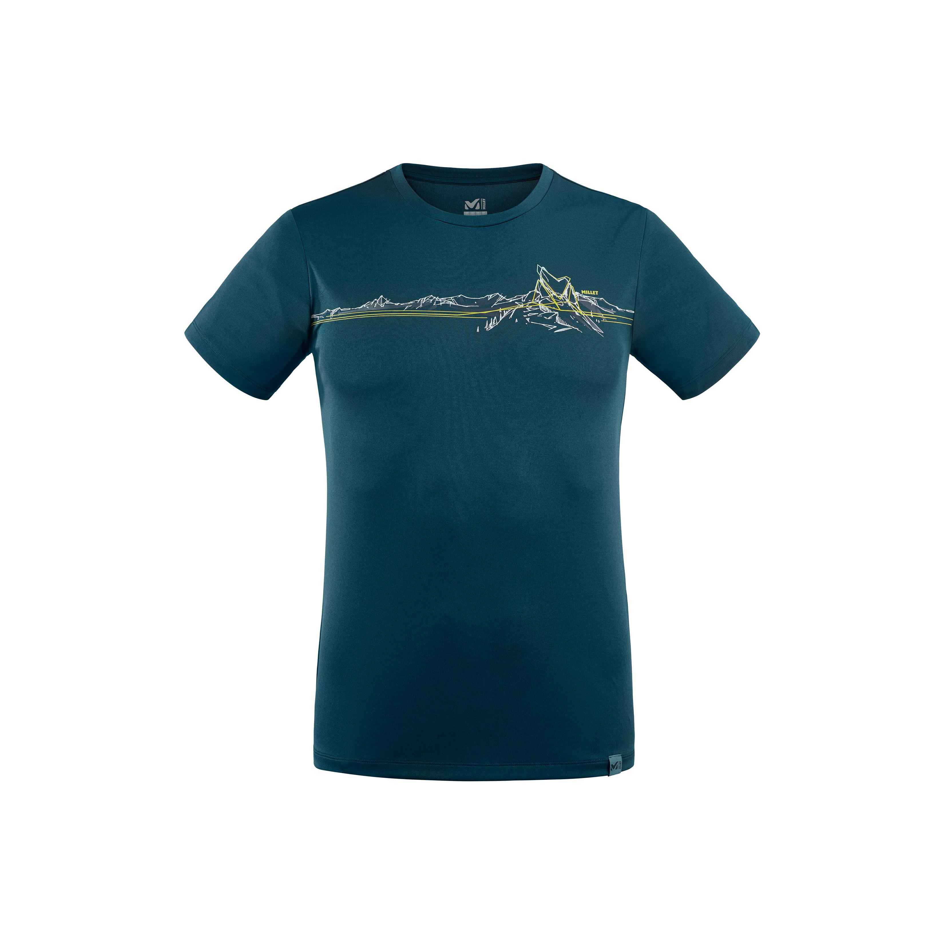 Millet Boren T-Shirt Short Sleeve Bleu foncé XL 