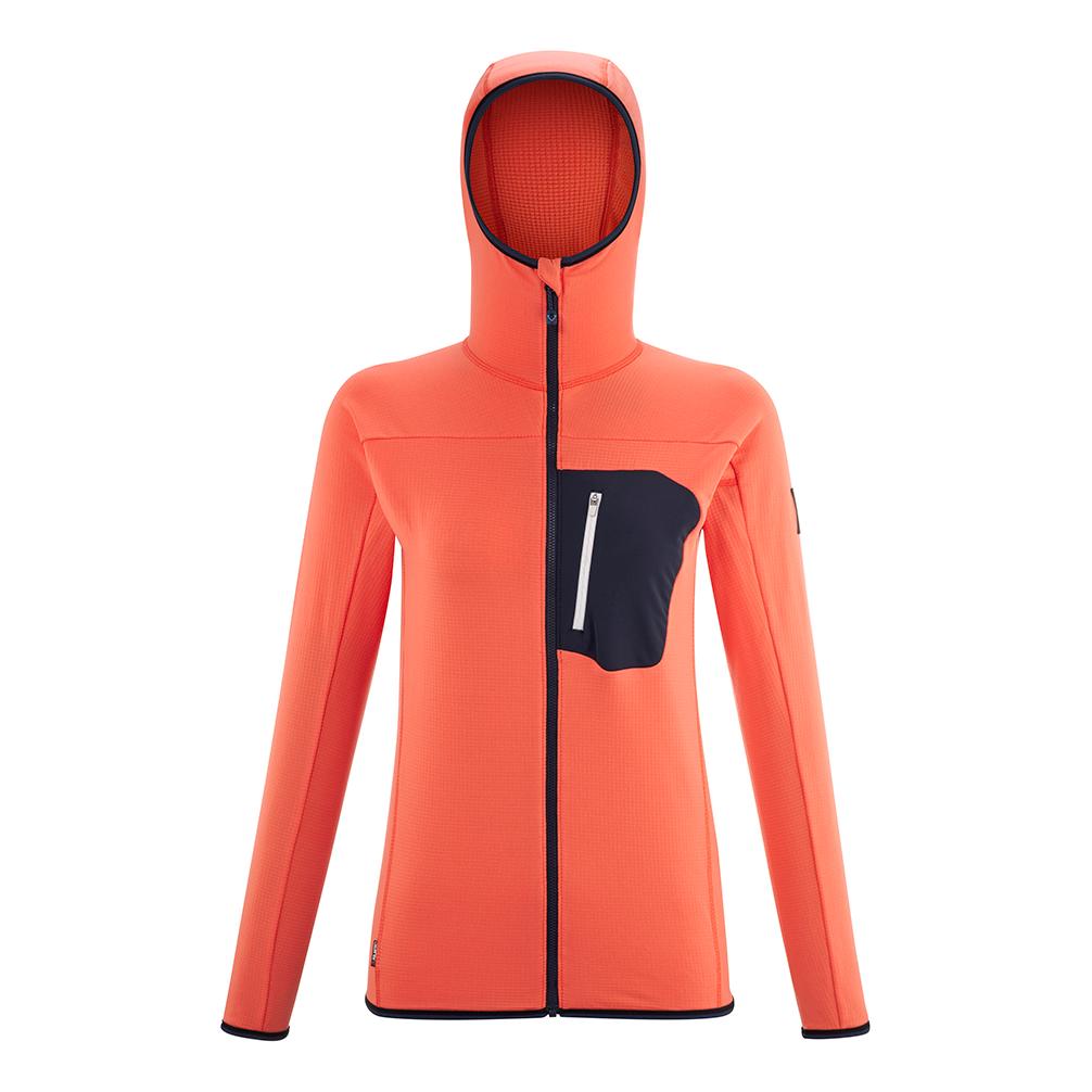 Millet Trilogy Lightgrid Hoodie Orange L 