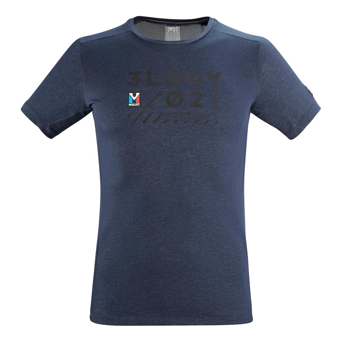 Millet Trilogy 21 T-Shirt Short Sleeve Bleu foncé S 