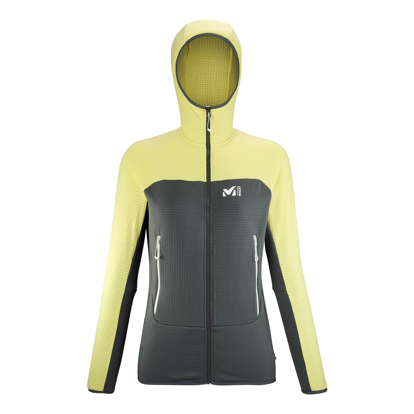 Millet Fusion Grid Hoody Gris M 