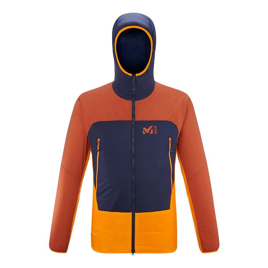 Millet Fusion Airwarm Hoodie Orange M 