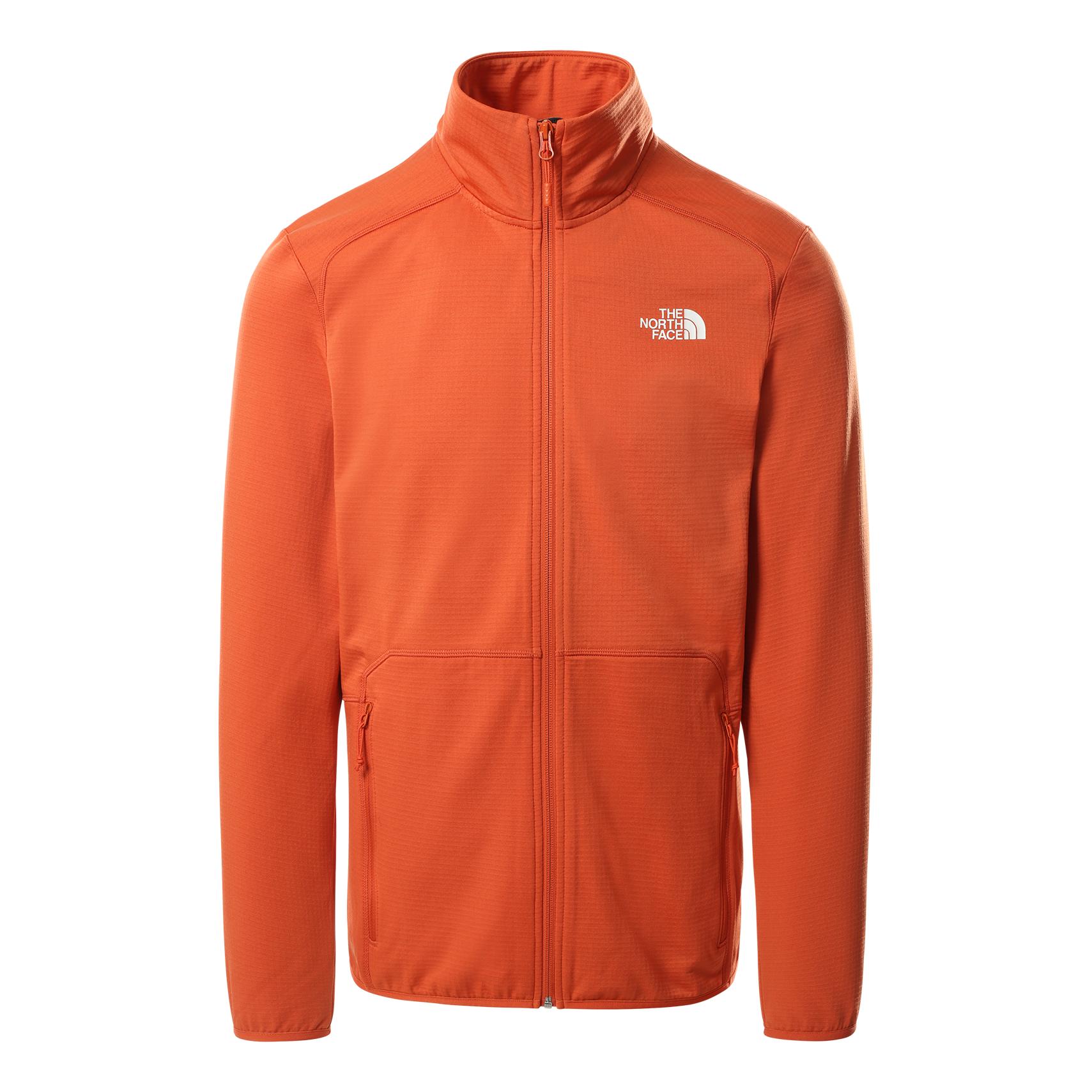 The North Face Quest full Zip Jacket Orange S 