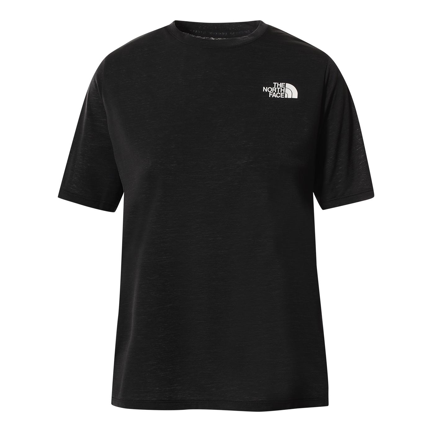 The North Face Up With The Sun Short Sleeve Shirt Noir XS 