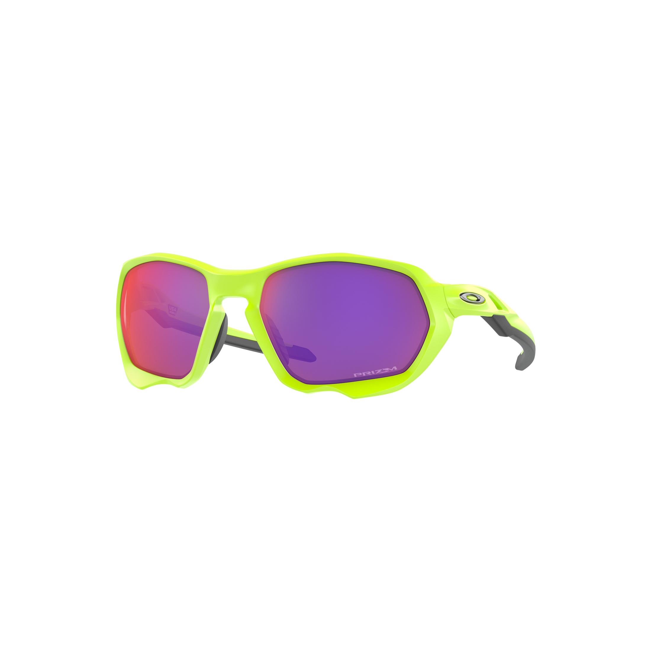 Oakley PLAZMA MATTE RETINA BURN W/ PRIZM ROAD Jaune fluo 