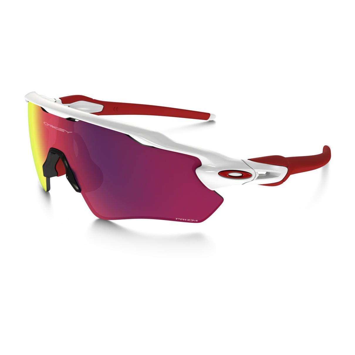 Oakley RADAR EV PATH POLISHED WHITE PRIZM ROAD Blanc 