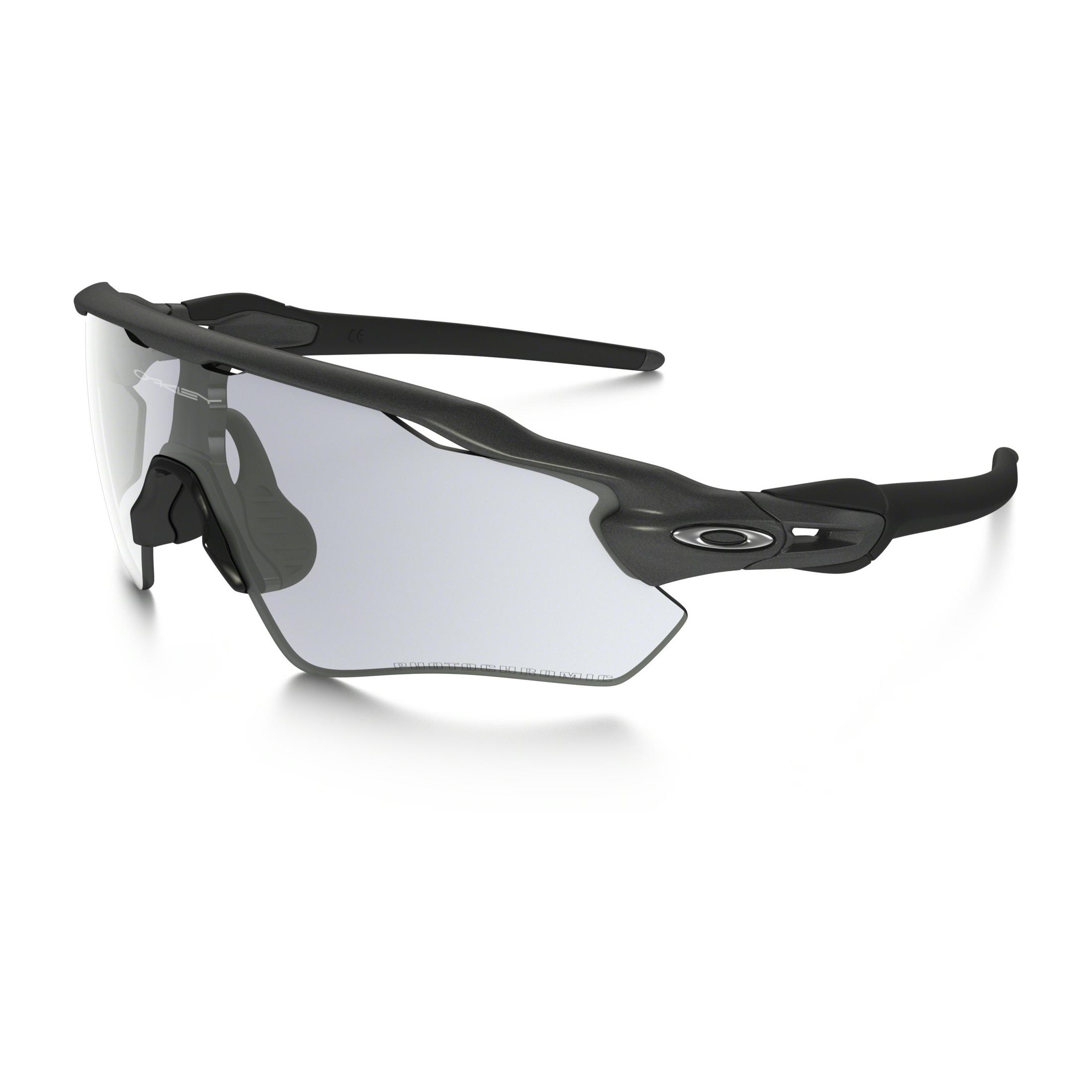 Oakley RADAR EV PATH STEEL W/CLR TO BLK PHOTO Noir