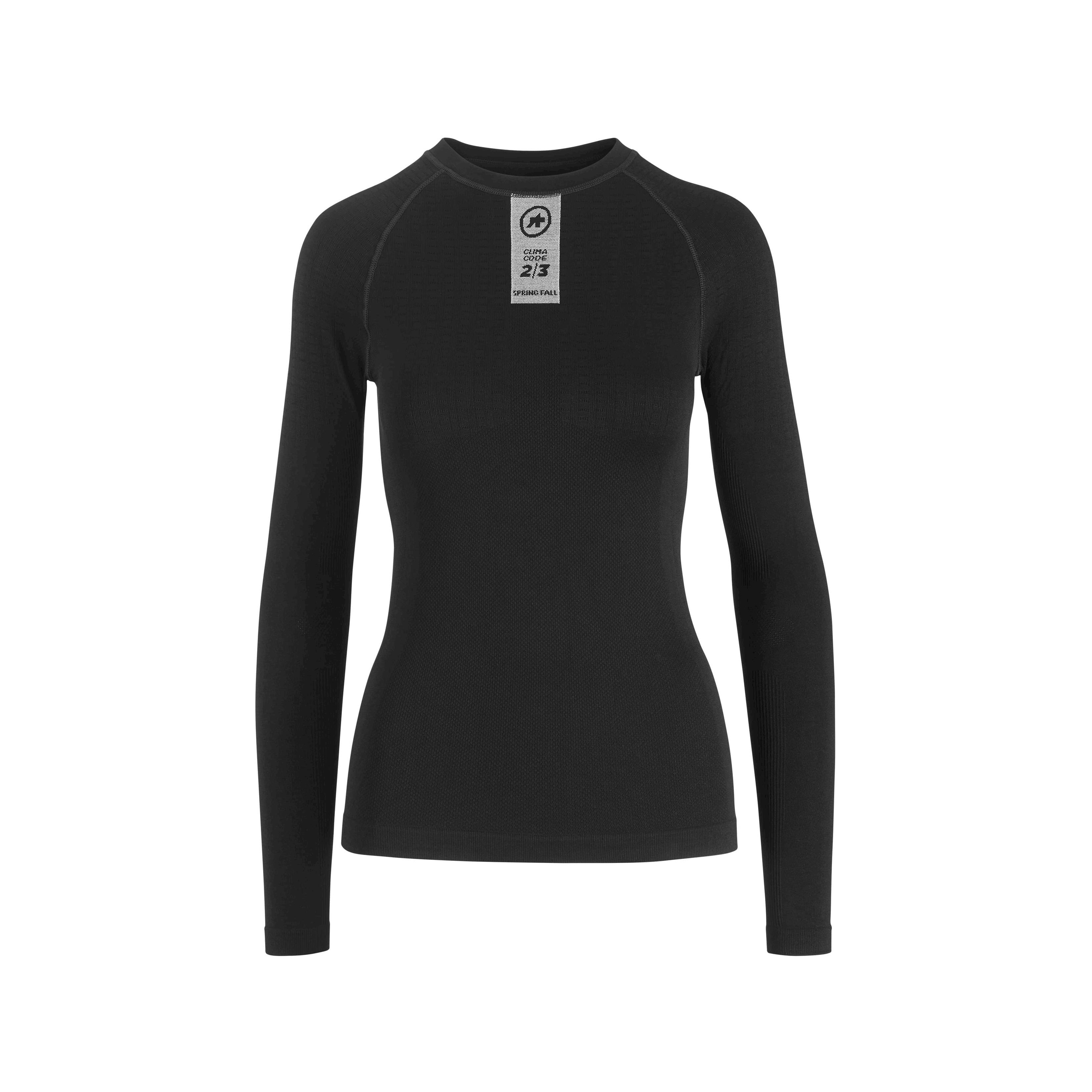 Assos SKINFOIL Spring Fall LS Base Layer Noir 
