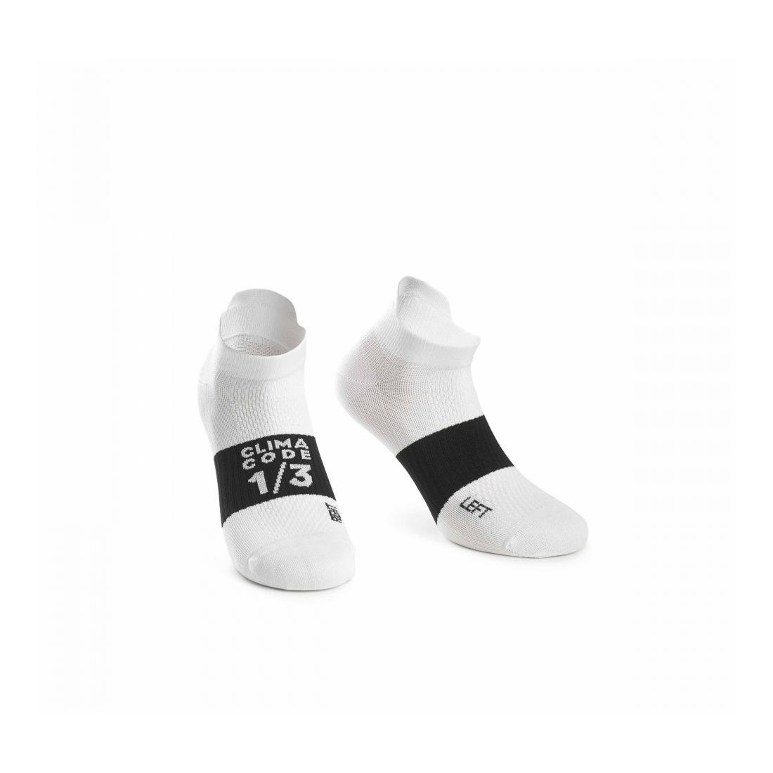Assos Hot Summer Socks Blanc XS/S 