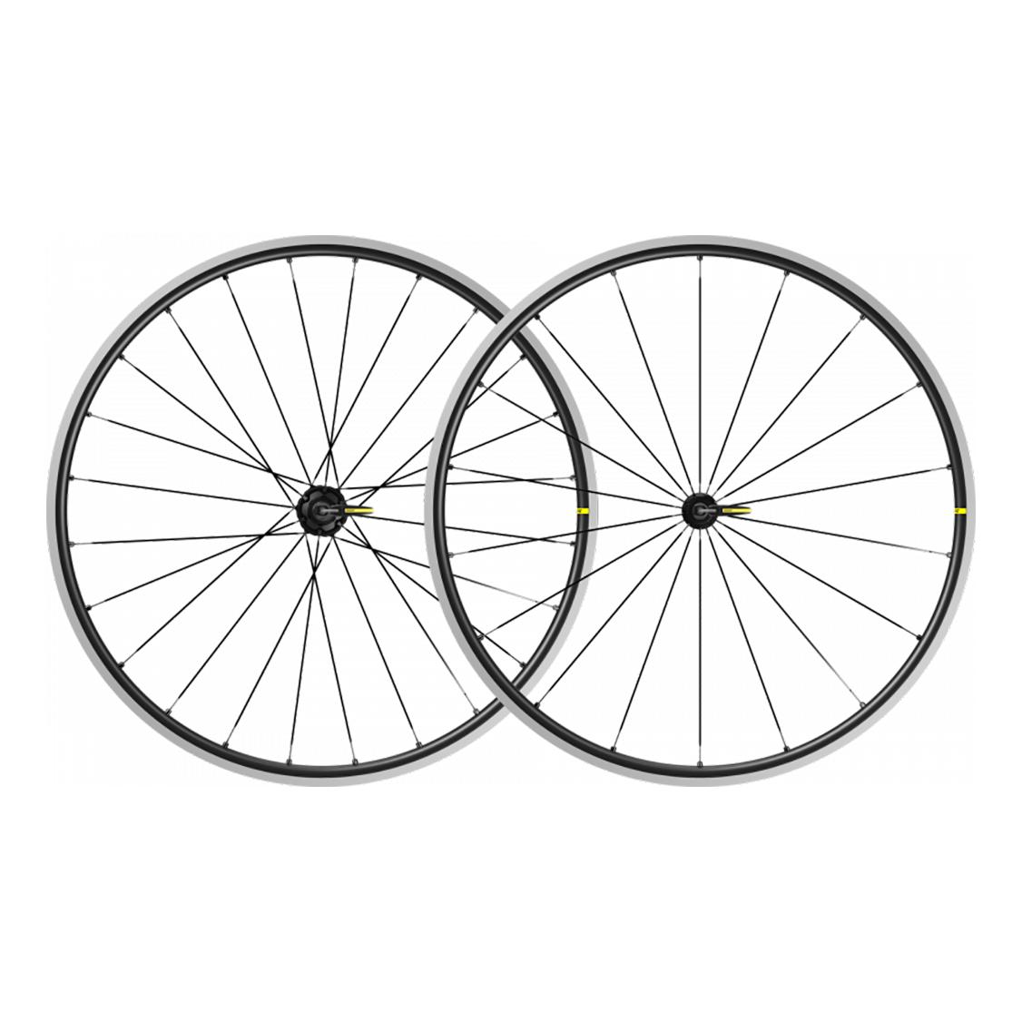 Mavic Paire de Roues Ksyrium S Corps Shimano 11s - Freinage Patins Noir 