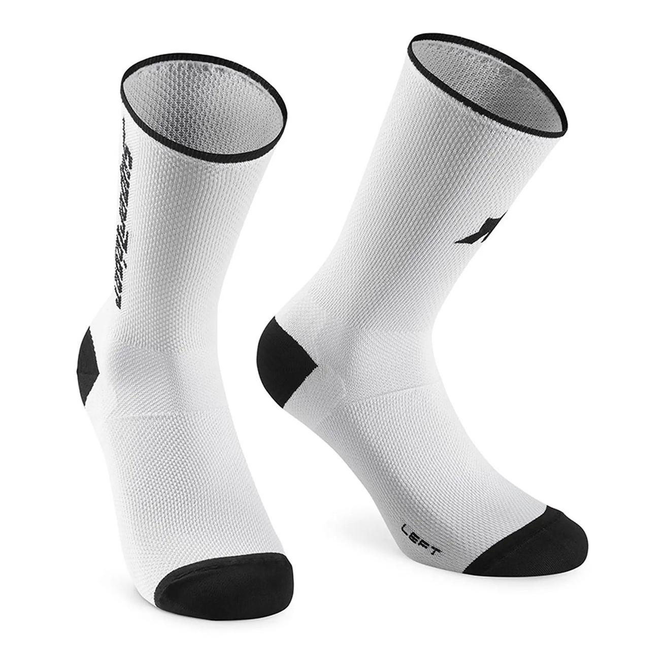 Assos RS Socks Superléger Holy White Blanc XS/S 