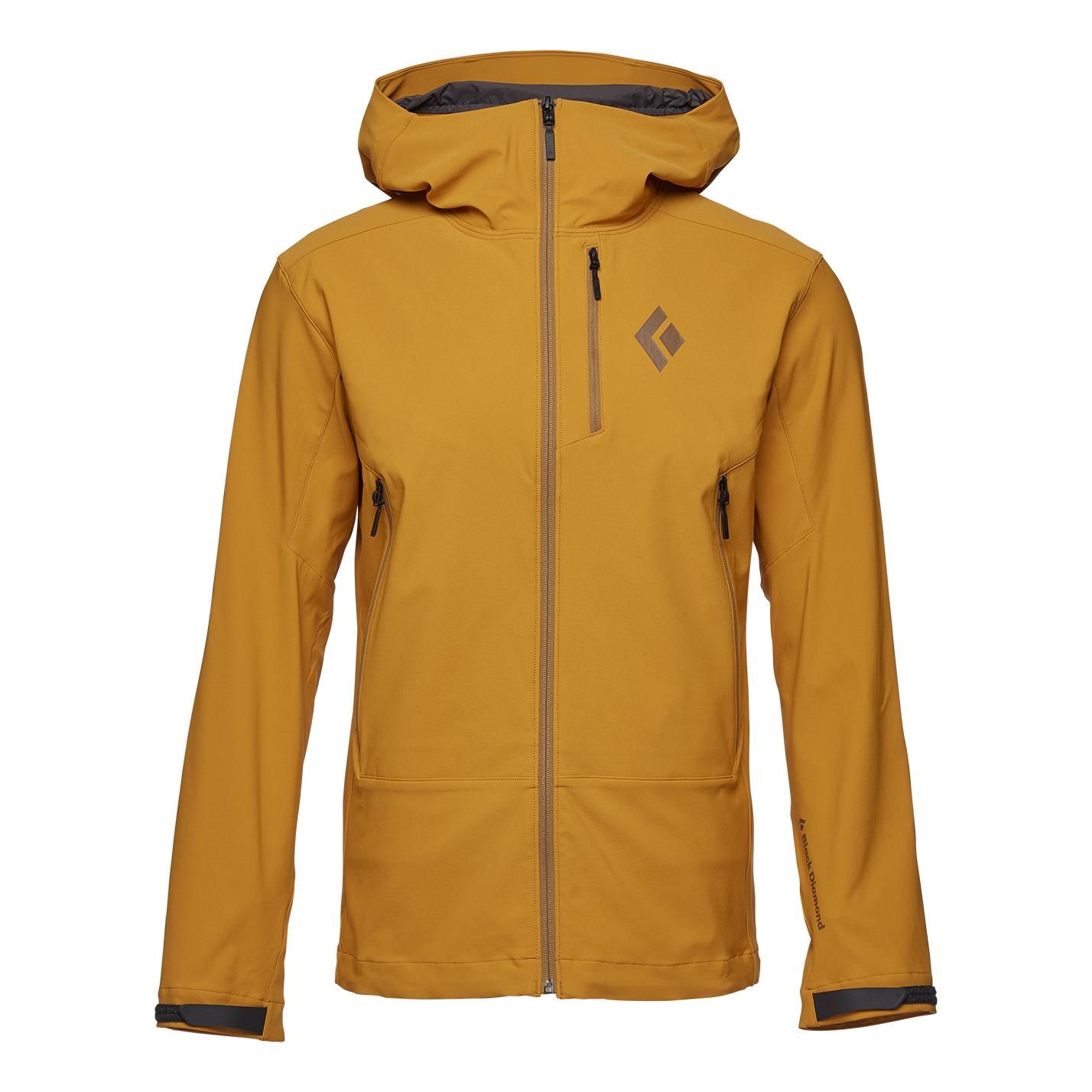 Black Diamond Dawn Patrol Shell Jaune moutarde XL 