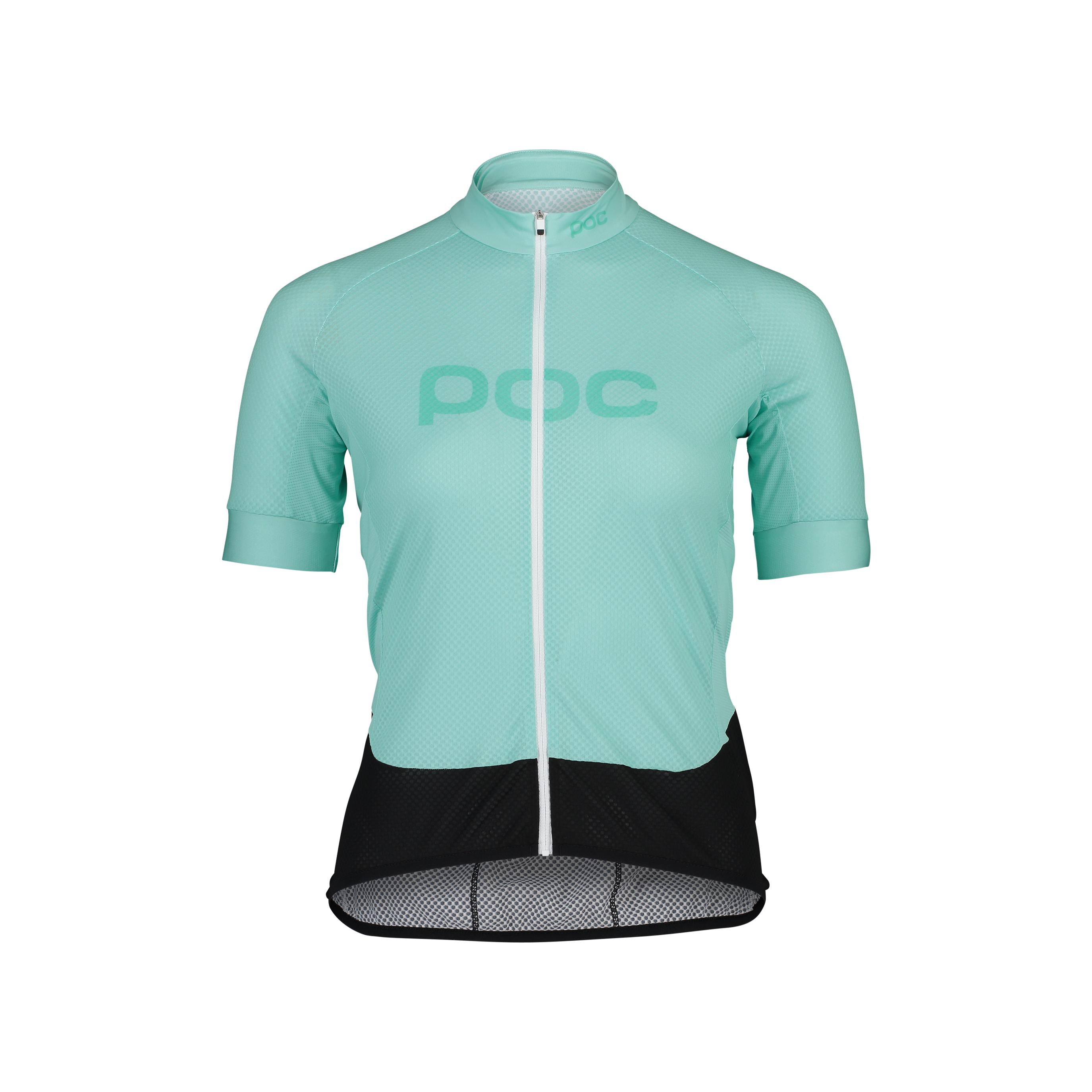 POC W Essential Road Logo Jersey Lt Fluorite Green Vert d'eau XS 
