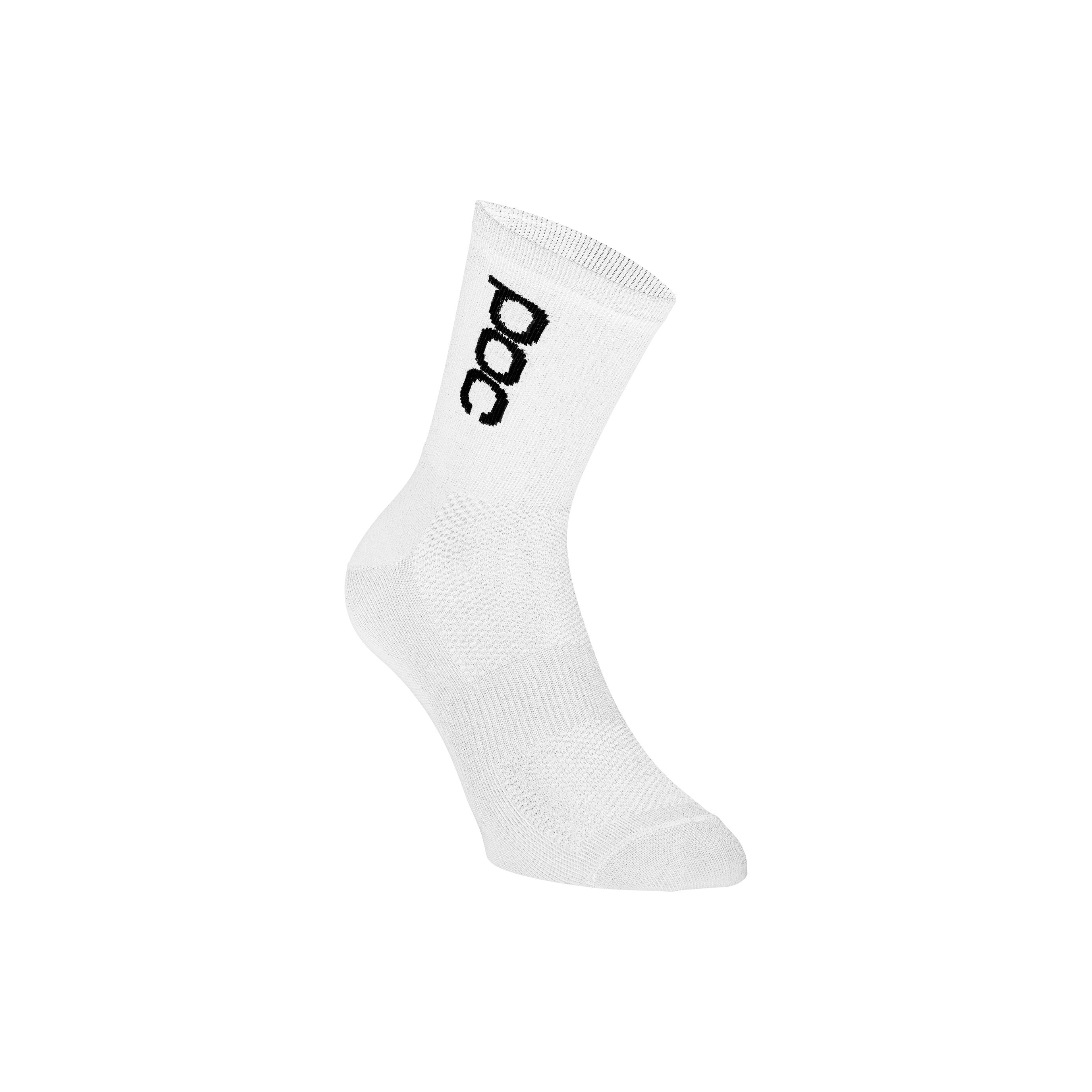 POC Essential Road Sock Short Hydrogen White Blanc S 