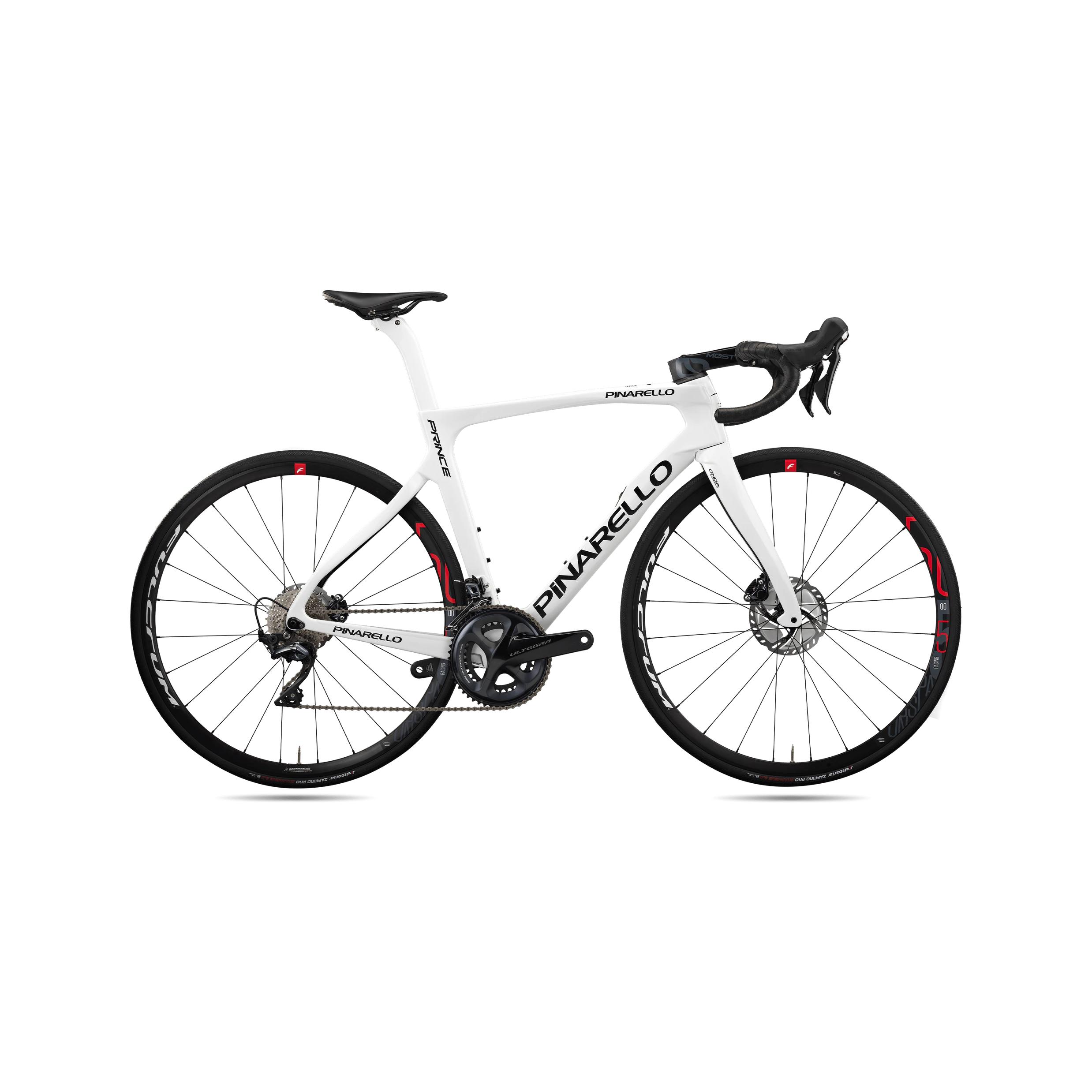 Pinarello prince disk force axs white: men's model road bike