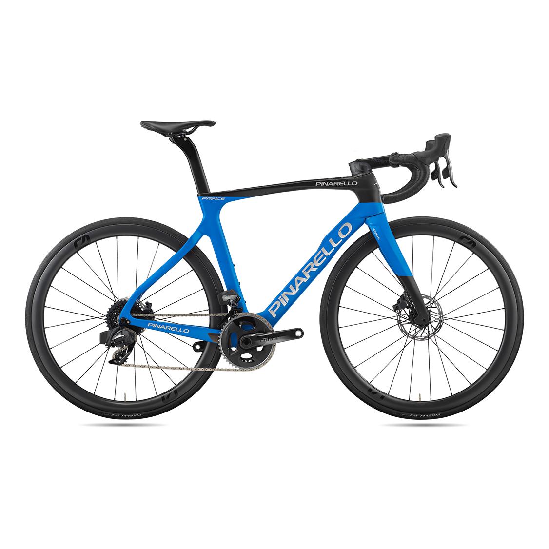 Pinarello PRINCE DISC FORCE ETAP ROUES MOST Bleu 54.5 
