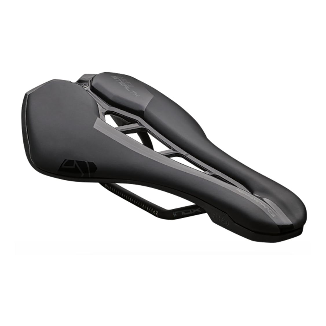 PRO PRO Selle Stealth Performance Noir 142mm, Rails Acier Noir 