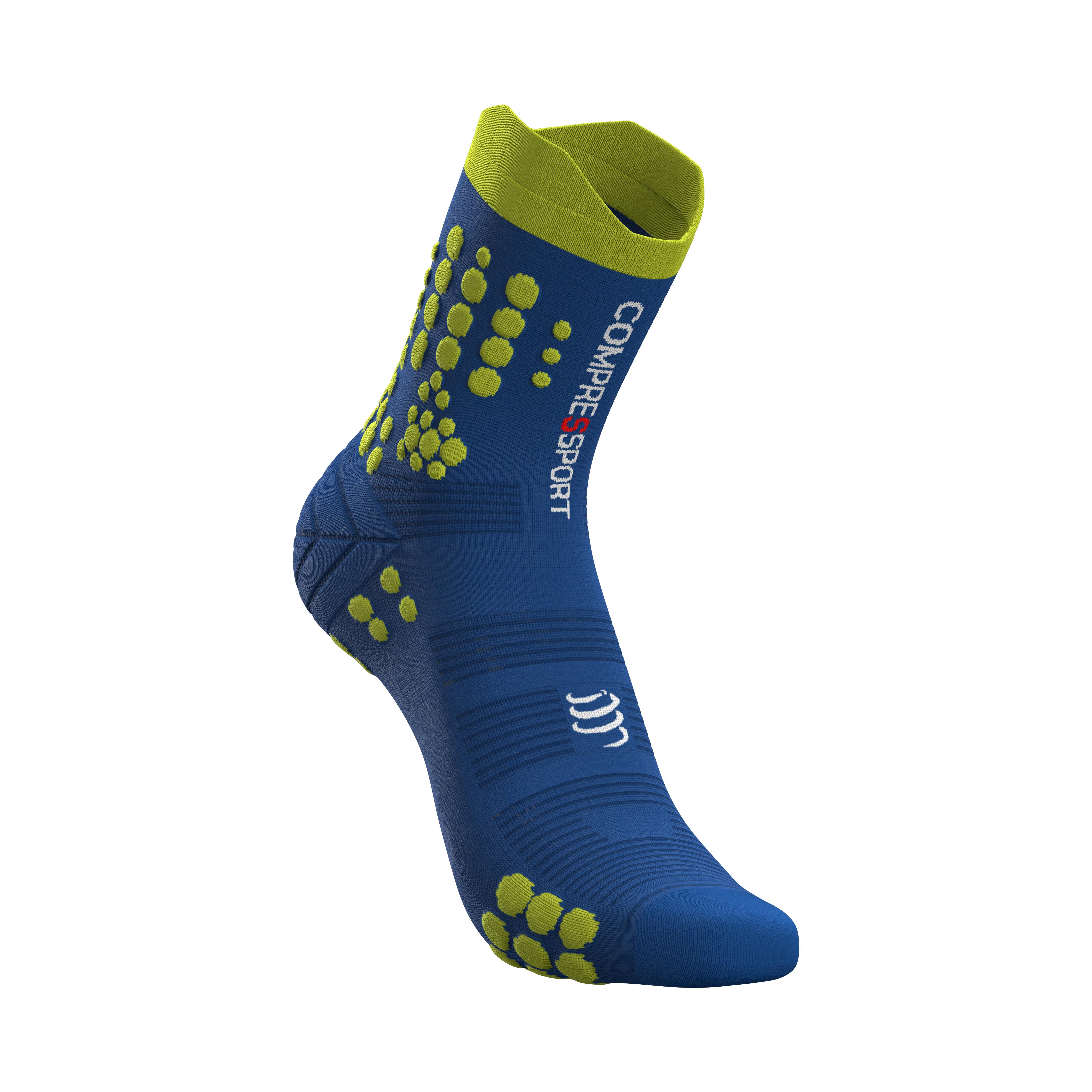 Compressport Pro Racing Socks V3.0 Trail Bleu 45/47 