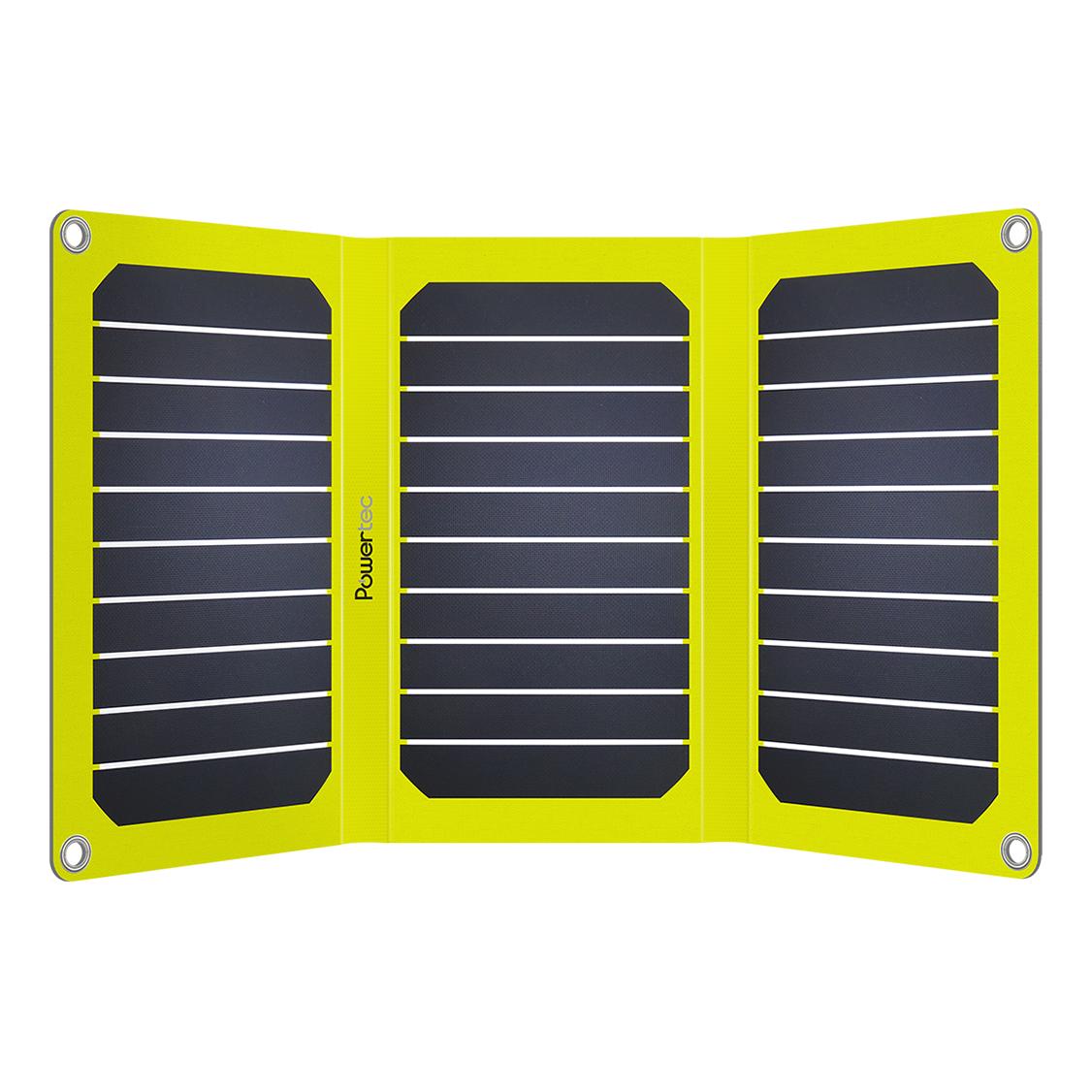 Powertec Panneau Solaire - PT Flap 16W Jaune 