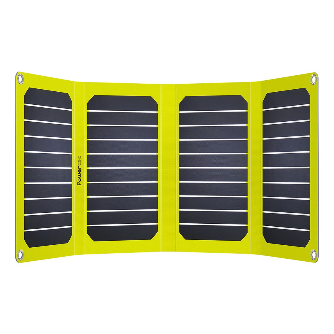 Powertec Panneau Solaire - PT Flap 21W Jaune 