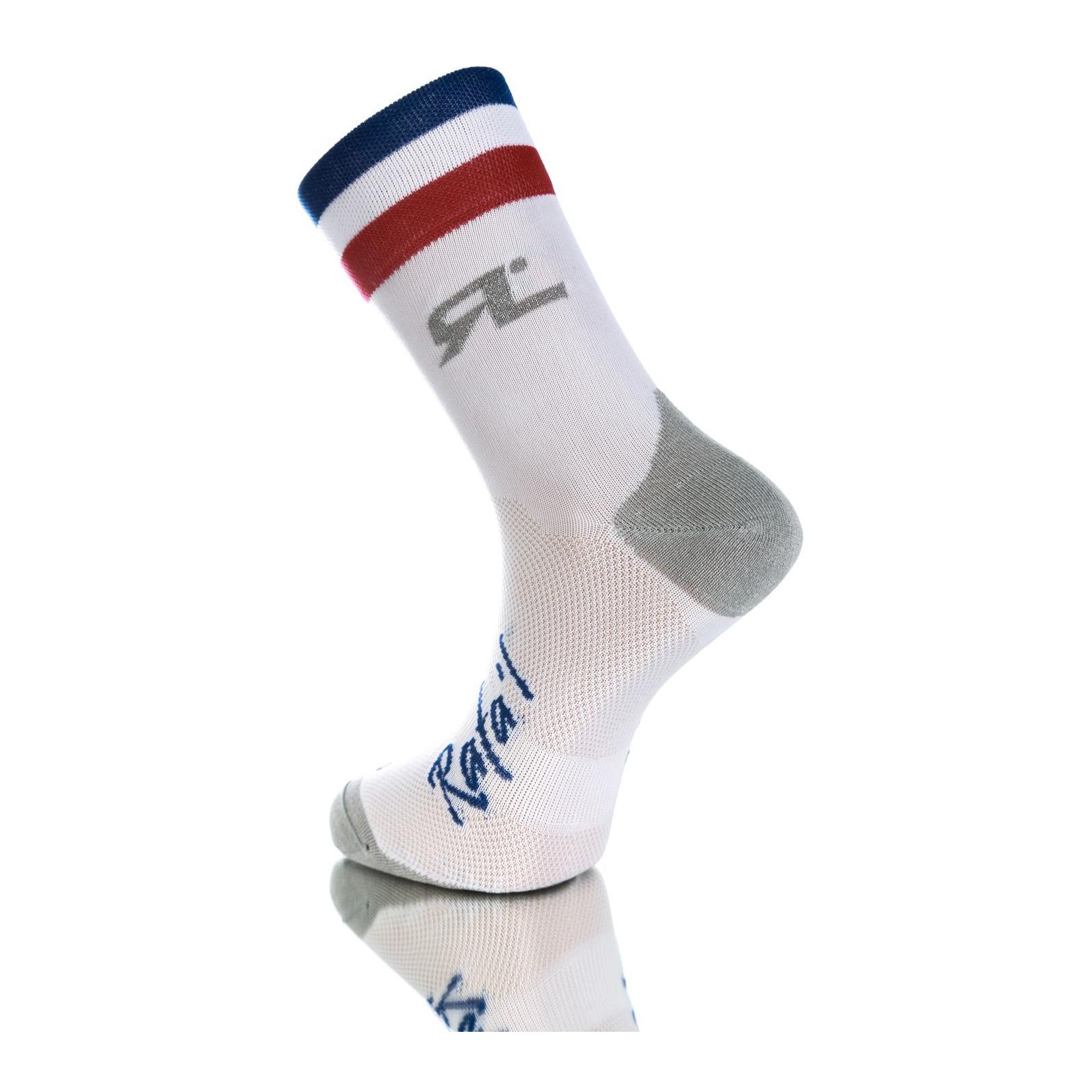 Rafal Soquettes Hautes Carbone Selection France Blanc 35/38 