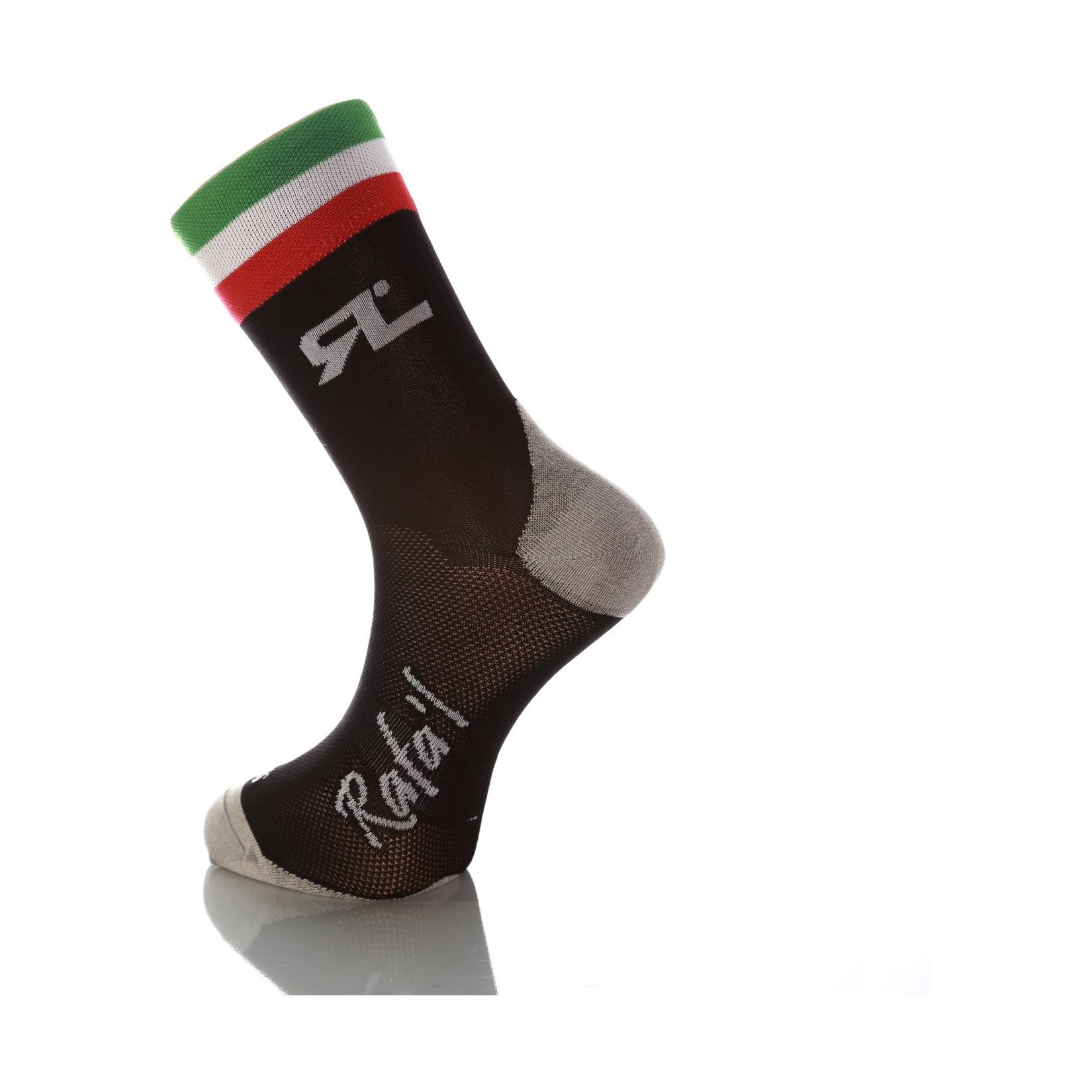 Rafal Soquettes Hautes Carbone Selection Italie Noir 35/38 