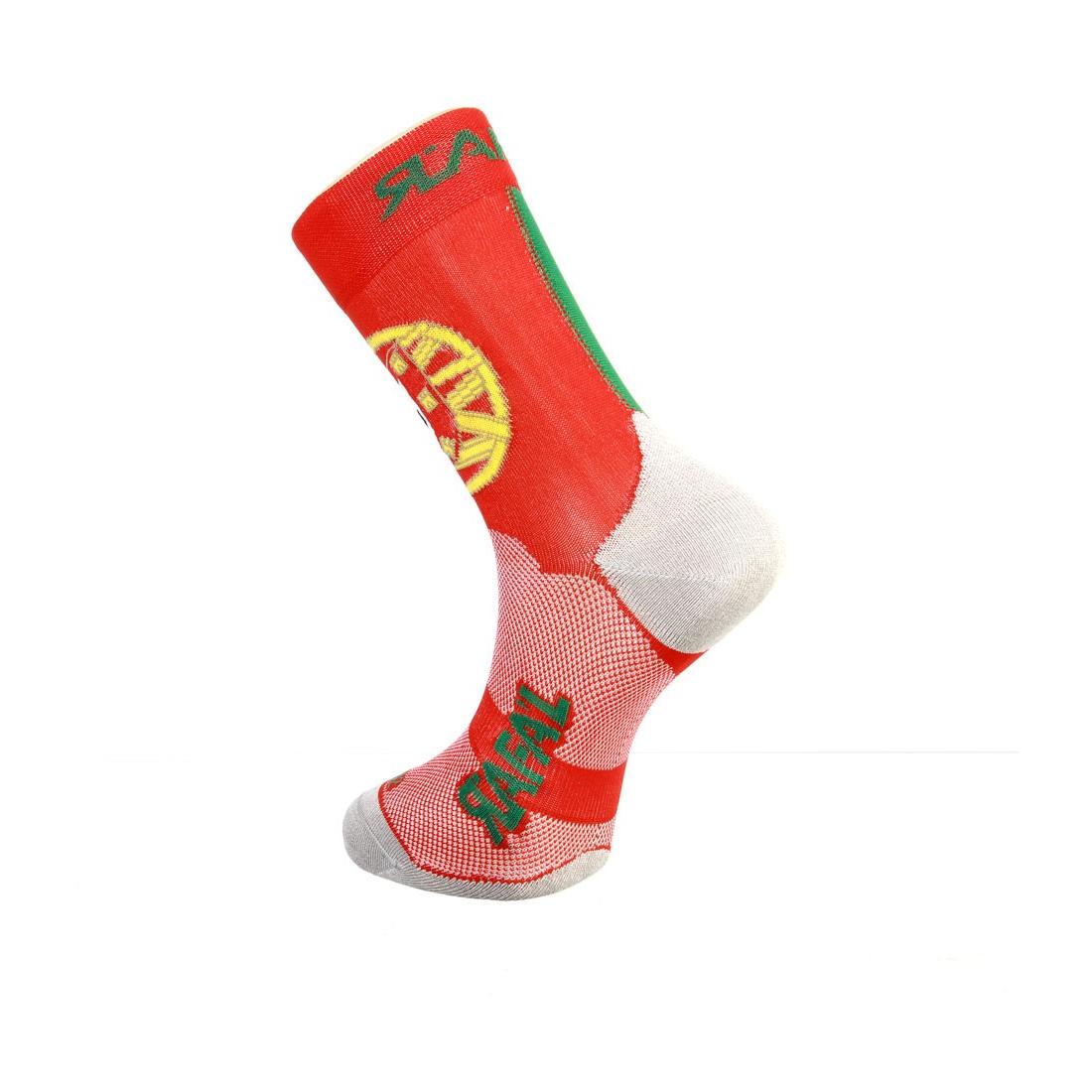 Rafal Soquettes Hautes Carbone Selection Portugal Rouge 35/38 