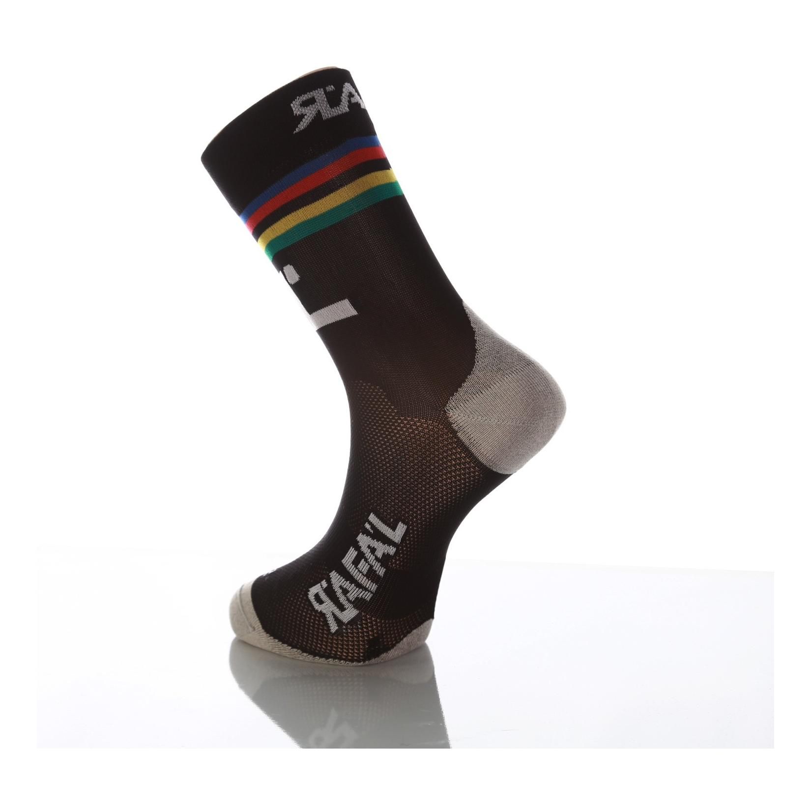 Rafal Soquettes Hautes Carbone Selection World Noir 39/42 