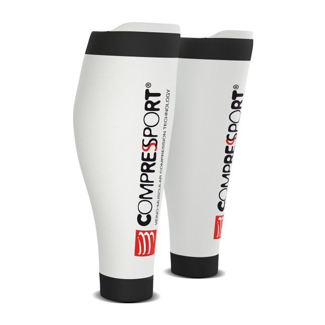 Compressport R2 V2 Calf Sleeves Blanc T4 