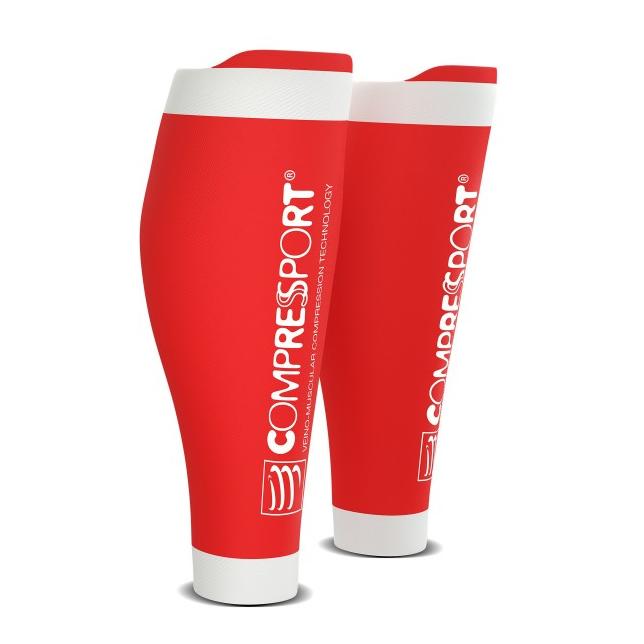 Compressport R2 V2 Calf Sleeves Rouge T1 