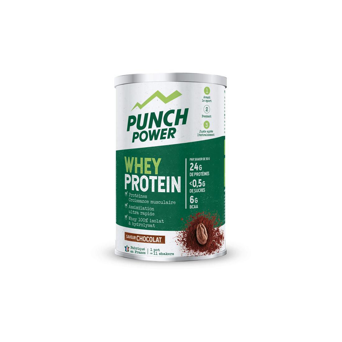 Punch Power Whey Protein chocolat - Pot 350 g