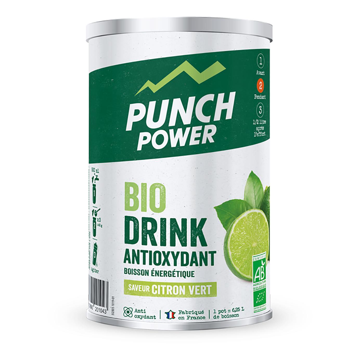 Punch Power Biodrink Citron Vert Antioxydant 500g 