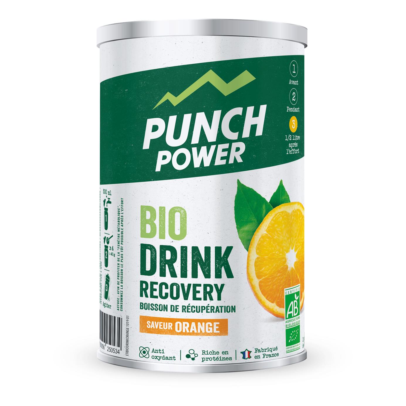 Punch Power Biodrink Recovery Orange Bio 400g* 