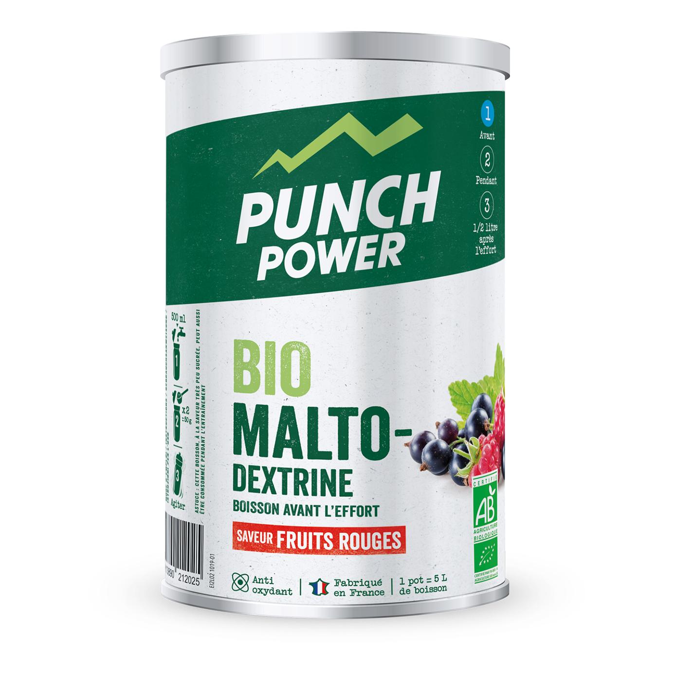 Punch Power Biomaltodextrine Fruits Rouges Antioxydant Bio 500g*