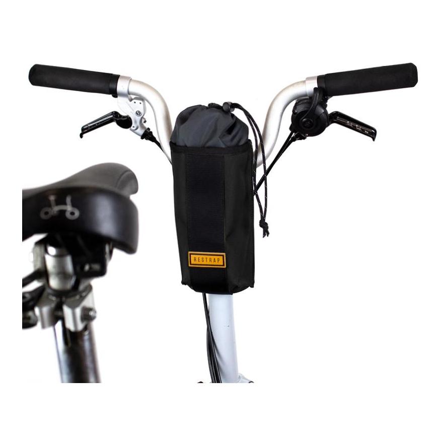 Restrap CITY BIKE STEM BAG - BLACK Noir 
