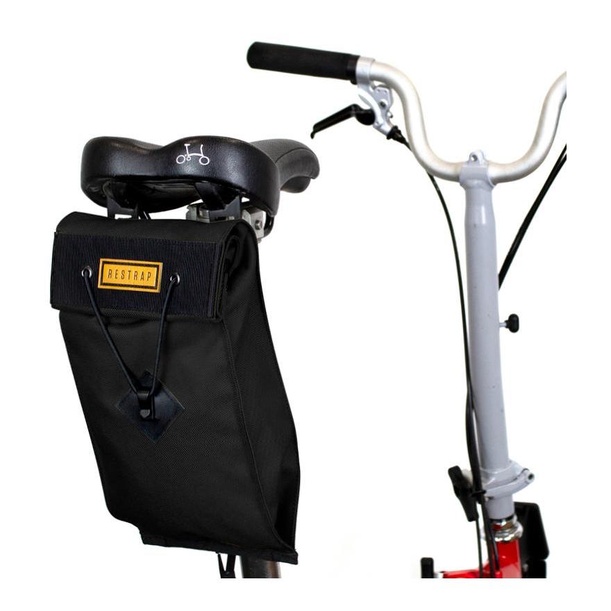 Restrap CITY BIKE SADDLE BAG LARGE - BLACK Noir 
