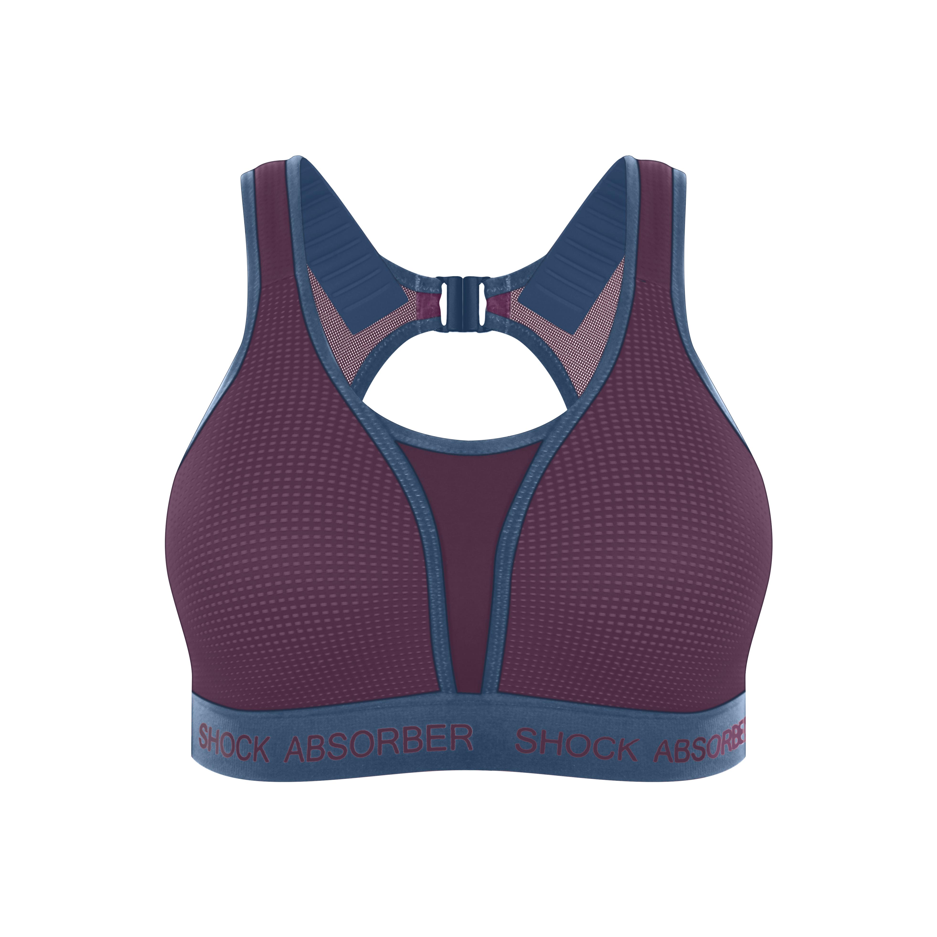 Shock Absorber Run Bra Padded Prune 90B 